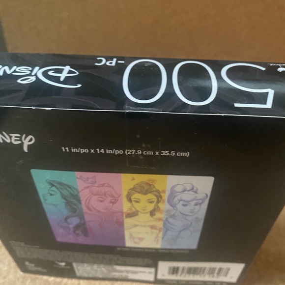 Disney Princess 500 Piece Puzzle NIB 14" X 11" - Picture 5 of 6